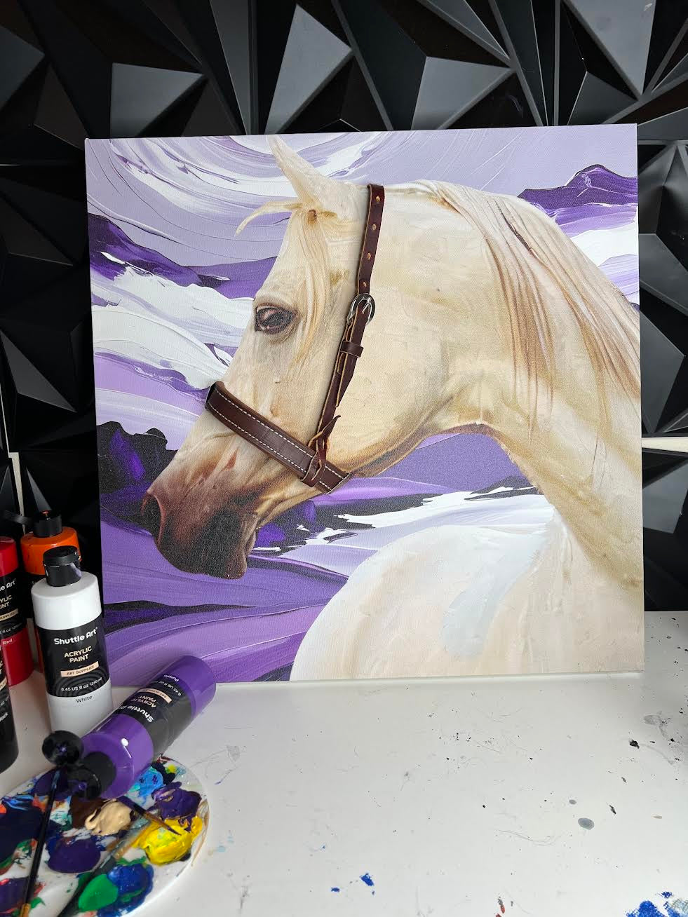 Fur-Ever Portraits, w/ "HALTER/BRIDLE" Canvas