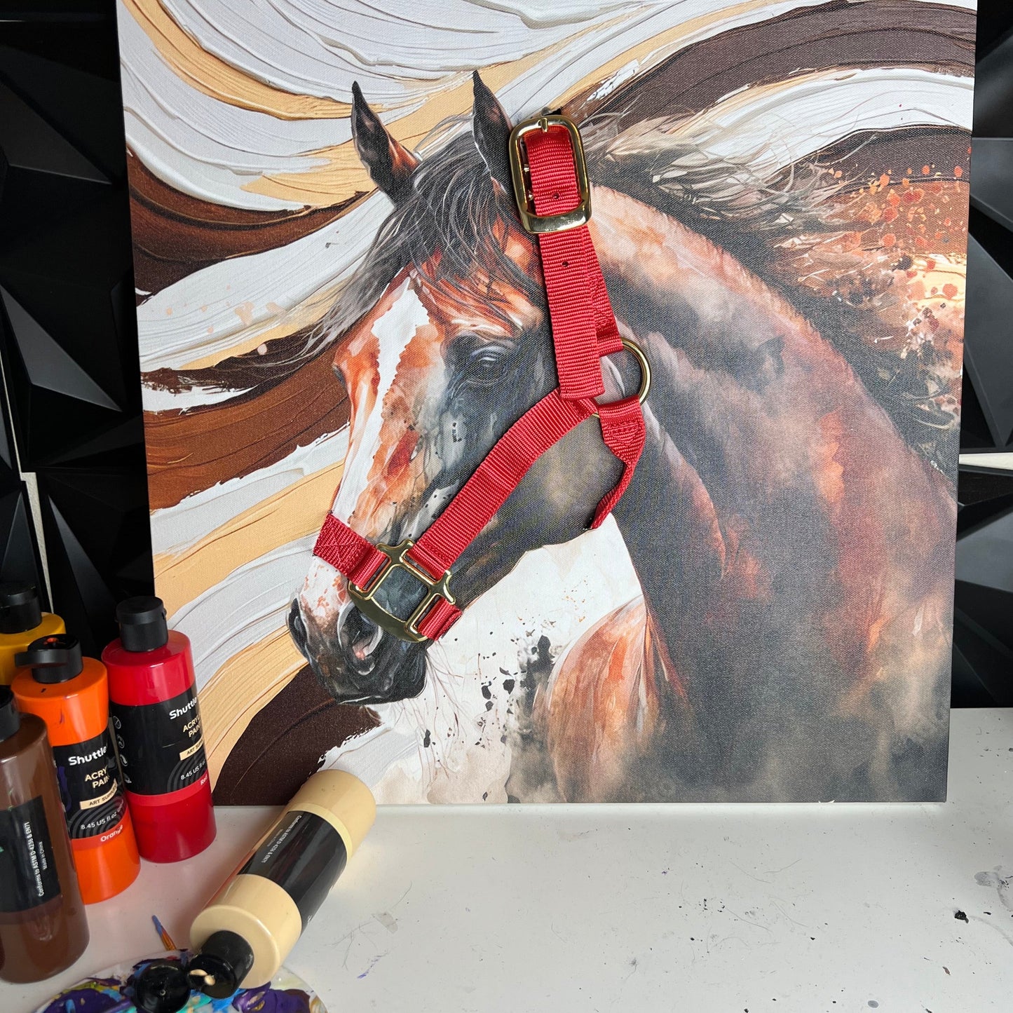 Fur-Ever Portraits, w/ "HALTER/BRIDLE" Canvas