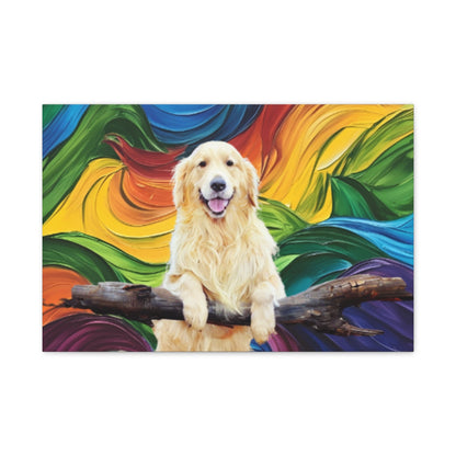 ™Fur-Ever Portraits, “WITHOUT” Collar Canvas